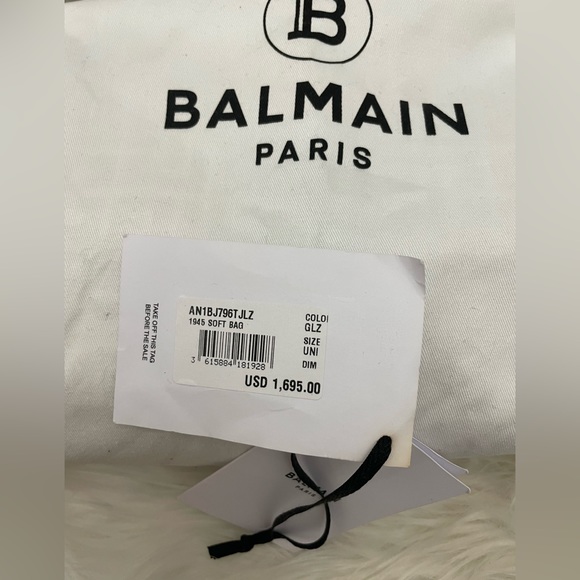 Balmain
1945 Mini Monogram Jacquard Shoulder Bag - Picture 6 of 6